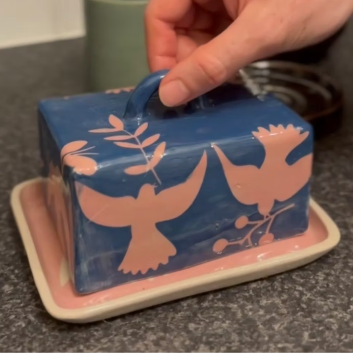 Butterdish & Slip Stencilling Workshop with Pottymouth Studios