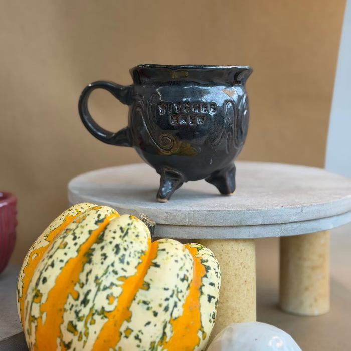 Spooky Ceramics: Cauldron Mugs with Pottymouth Studios