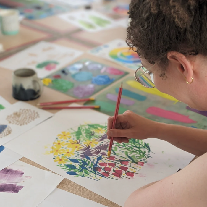 Spring Wild Flower Printmaking (Adult only)