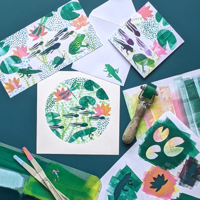 Pond Life Printmaking (Adult & Child 6yrs+)