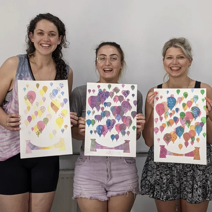 Make Your Own Bristol Balloon Print (Adult only class 16 yrs+)