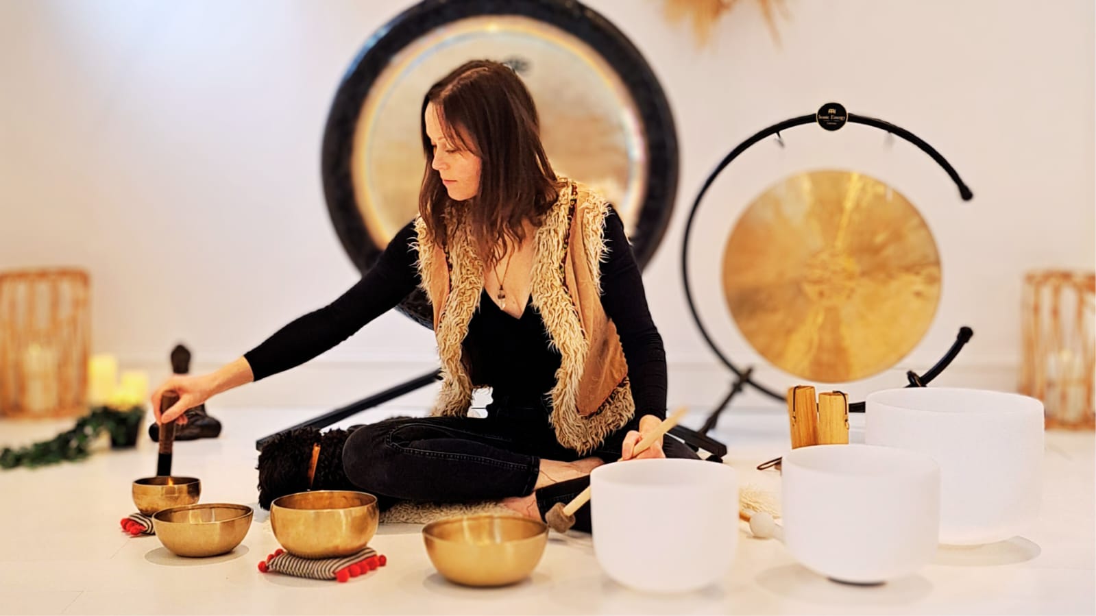 yoga and sound bath retreat